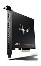 AVMATRIX 1080p60 4-PCI-E Capture Card Live Stream and Record with Ultra-Low L... picture