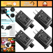 4PCS 12V Power Supply Adapter for Inflatable Decorations, LED Strip Lights, Wate picture