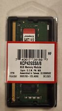 Kingston DDR4 SDRAM 8GB Memory Module KCP426SS8/8 SEALED BRAND NEW for Laptop picture