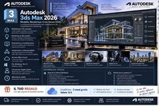 Autodesk 3ds Max 2026 3D Software Commercial License 1 Year 1 Original User picture