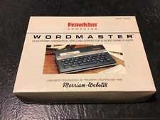 1988 WM-1000 Franklin Computer Wordmaster Merriam-Webster used vg condition  picture