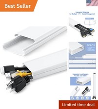 Easy Install 34in Wall Cable Concealer - Fire-Resistant and Durable Design picture