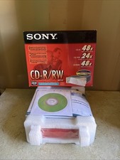 SONY CD-R/RW Drive Unused Original Box NOS CD-ROM Computer CRX195A1 picture