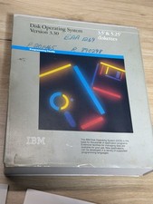 IBM Disk Operating System Version  3.30 W/Binder 1987 First Edition Vintage picture