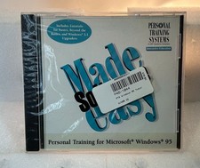 Personal Training Systems - Software Made Easy (CD, 1996, Windows 95) NEW SEALED picture
