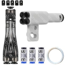 4-in-1 PTFE Adapter w/ Wiper, AMS Hub for P1/X1/A1/H2 + Tube Couplers picture