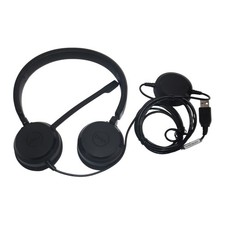 Dell Pro UC150 Stereo USB-A Headset Noise Cancelling Mic Black WXNJ3 picture