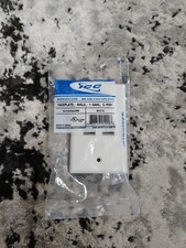 ICC Angled Faceplate with Two Angled Ports IC107DA2WH picture