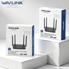 WAVLINK WiFi 7/6 Gaming ROUTER 51000Mbps 3600Mbps Wireless Router Mesh Repeater picture