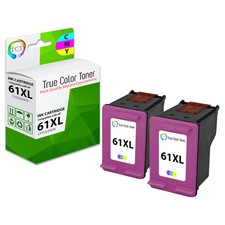 2PK TCT Premium 61XL Tri-Color HY Compatible for HP Deskjet 1050 2050 Ink picture