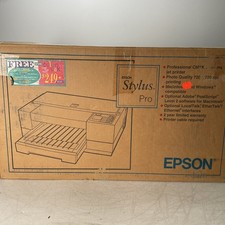 Epson Stylus Pro Model P862A Color InkJet Printer W/ Box Vintage Computing picture