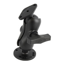 RAM-138U-B  RAM Double Ball Mount with Diamond Plate Adap... picture