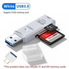 Tutew Multi Functional 2 In 1 High-speed USB 3.0/2.0 Card Reader Supports TF+SD  picture