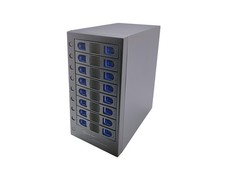SYBA SY-ENC50125 Black Hard Drive Enclosure USB 3.2 (10Gbps) Type-C 8 Bay 2.5 picture