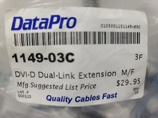 DVI-D M/F Dual Link Digital Video Extension Cable 1m (3.28ft) picture