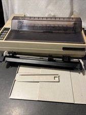 Vintage Tandy DMP 130A Matrix Computer Printer Model 26-1280A Powers On Alert picture