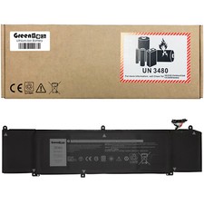 GREENTECH XRGXX BATTERY FOR ALIENWARE M15 M17 DELL G5 5590 7590 90WHR K69WH picture