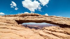 Landscape nature rock formation usa rocks arches Custom Gaming Mat Desk picture