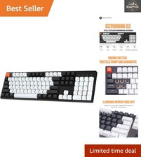 Keychron C2: Durable RGB Backlit Keyboard with Adjustable Feet for Comfort picture