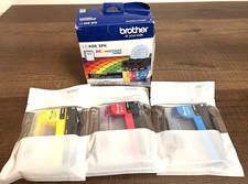 Brother LC406 3PK INKvestment Tank Color Ink Cartridges Open Box EXP 5/26 picture