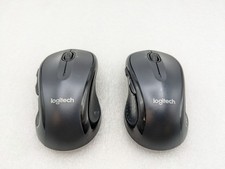 Lot of 2 Logitech M510 Wireless Laser Mouse - NO Receiver - Black  picture