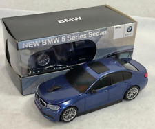 BMW New 5 Series Sedan Blue Mini Car Type Wireless Mouse Computer Equipment picture