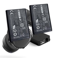 [2PCS] 160240 Battery, Compatible with Steelseries Arctis Pro Wireless, Siber... picture