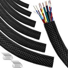 Automotive Wire Loom High Temperature Braided Wire Loom, Split-Sleeve Wiring ... picture