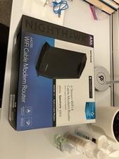 NETGEAR - Nighthawk AX2700 Router with 32 x 8 DOCSIS 3.1 Cable Modem - Black picture