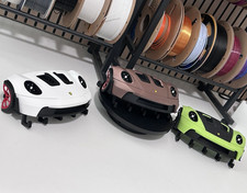 Porsche GT3 3D Printer Filament Spool Holder Rack Mount, Car-Shaped Display Set picture