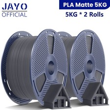JAYO 2 Rolls PLA Matte Gray 5KG Large Spool 3D Printer Filament 1.75mm Matte PLA picture