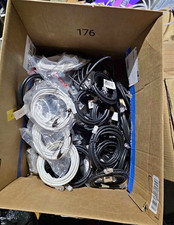 All Systems Broadband CAT5e RJ-45 Ethernet Patch Cable Lot 12 ft Black/White picture