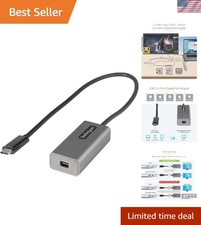 StarTech 12in USB-C to Mini DisplayPort Adapter | 4K 60Hz Ultra HD Connection picture