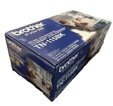 Genuine Brother TN-115BK Black High Yield Toner Cartridge. New picture