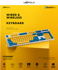 Leopold FC900 Seires Bluetooth Keyboard/USB TypeC /50g/Eng+Kor Tracking/No Noise picture