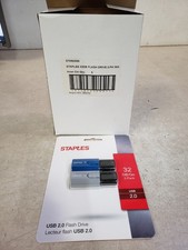 5 Packs - Staples 32GB USB 2.0 Flash Drive (2/Pack) picture