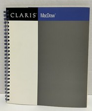 Claris MacDraw Manual 1988 Macintosh Collector Vintage picture