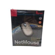 Vintage New In Box Genius NetMouse Wired Mouse Magic Button MD-6 Pin PS/2 Port picture