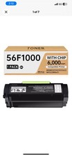56F1000 Compatible Toner Cartridge （6000 Pages） Compatible for Lexmark MS321 ... picture