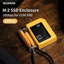 SHARGE DISK M.2 NVMe SSD Enclosure to TypeC 10Gbps USB3.2 Gen2 for 2230 SSD Case picture