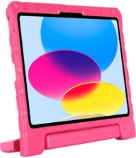 JUST IN CASE PROTECTIVE DESIGN CASE KIDS PROTECTIVE IPAD 10.9 10TH GEN 2022 PINK picture