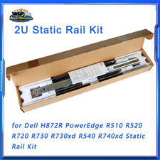 H872R 2U Static Rail Kit for Dell PowerEdge R720 R730 R730xd R740 R740xd New picture