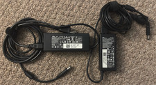 Lot of 2 - Genuine Dell Power Supply - 0Y4M8K: 90W 19.5V and 06TM1C: 65W 19.5V picture