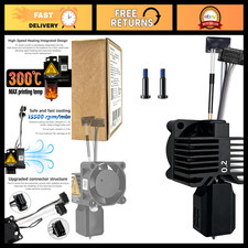 Complete Hotend Assembly for 3D Printer - 0.2mm Nozzle, Ceramic Heater, Thermist picture