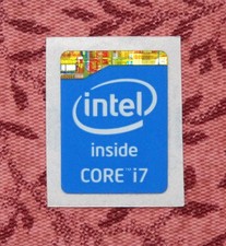 Intel Core i7 Inside Blue Sticker Haswell 15.5mm x 21mm picture
