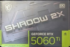 MSI NVIDIA GeForce RTX 5060 Ti 8GB Shadow 2X OC GPU New Sealed picture