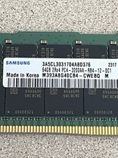 Samsung 64GB 2Rx4 PC4-3200AA ECC DDR4 M393A8G40CB4-CWE picture