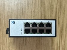 Industrial 8-Port Fast Ethernet DIN-Rail Unmanaged Switch DC12–48V picture