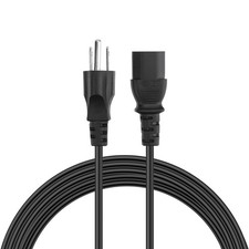 AC Power Cord Cable For Dell UltraSharp U2421HE UP3221Q U4021QW U3821DW Monitor picture