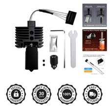 Hotend Kit for Bambu Lab P1P P1S - 0.4mm Durable Nozzle & Ceramic Heater picture